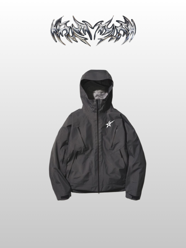Skeez stormhood shell jacket